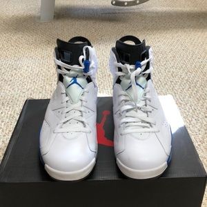 Jordan 6 Sport Blues - Size 14